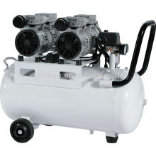 Preço silencioso mudo oil-free da máquina do compressor de ar de 50L 1100W